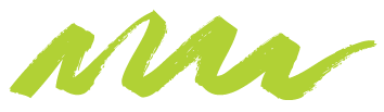 green scribble decoration