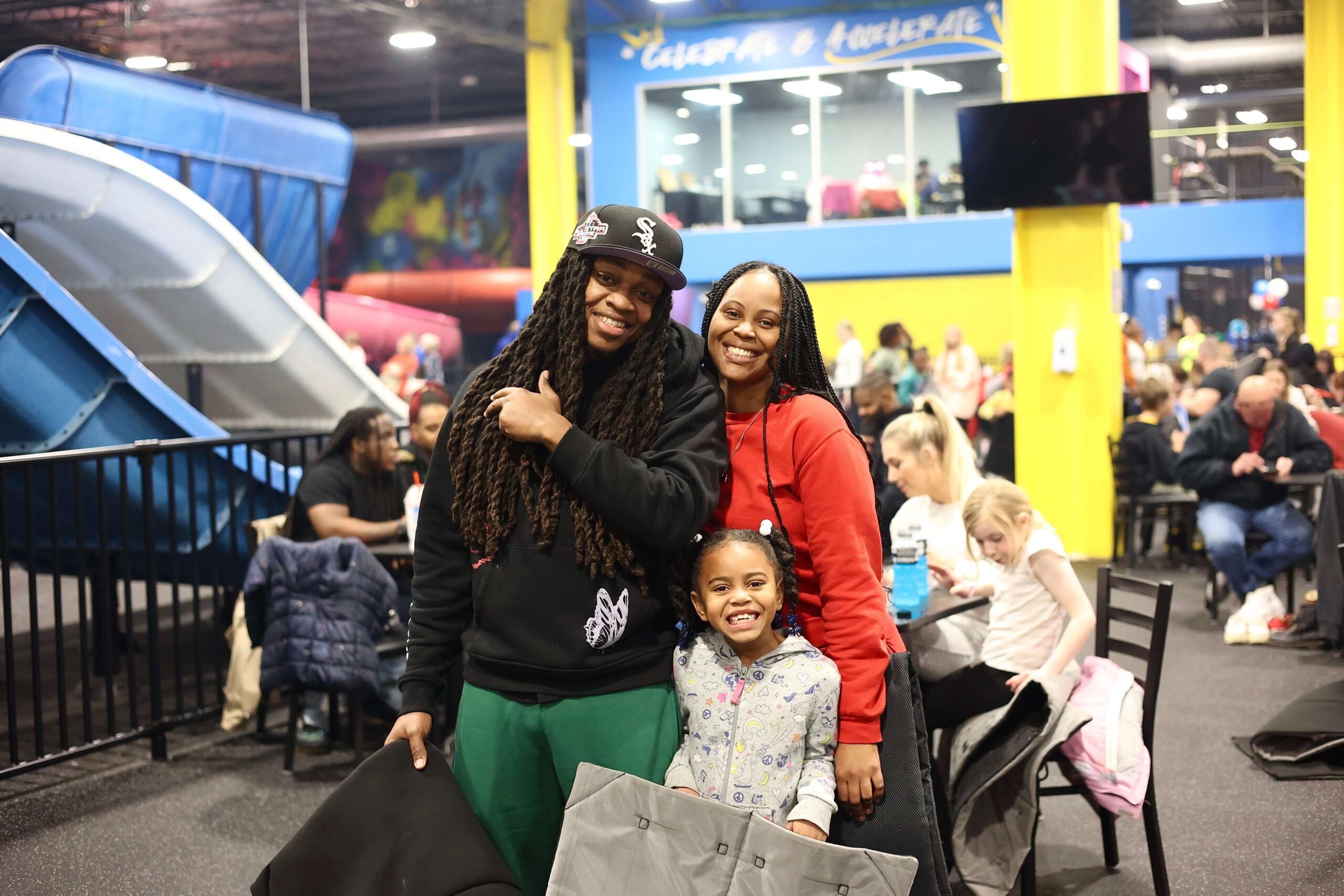 family at slick city action park